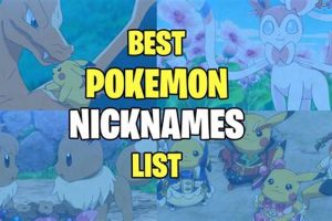 Top Best Pokemon Nicknames: Cool & Funny [Year] | Pokémon Guide & Updates – Latest News, Games, Cards, and Tips