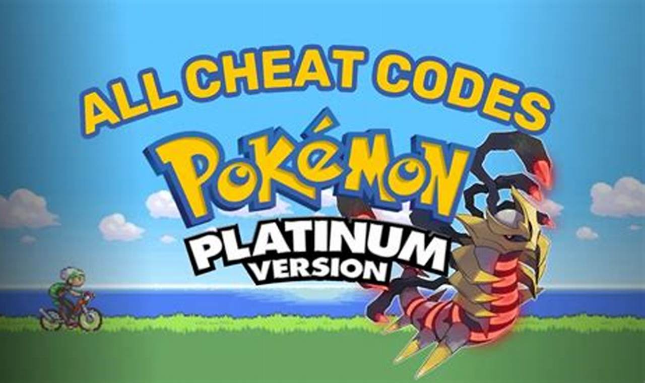 Unlock Pokemon Platinum: Secret Codes & More!