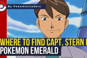 Pokemon Emerald: Where to Find Captain Stern [Location Guide] | Pokémon Guide & Updates – Latest News, Games, Cards, and Tips