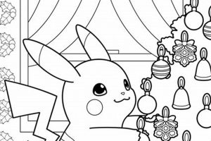 Festive Fun: Pokemon Christmas Coloring Pages for Holiday Cheer | Pokémon Guide & Updates – Latest News, Games, Cards, and Tips