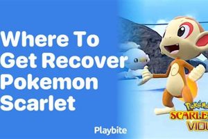 How to Easily Recover Pokemon: A Trainer's Guide | Pokémon Guide & Updates – Latest News, Games, Cards, and Tips