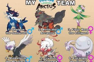 Guide: The Best Pokemon Legends Arceus Team (Tips &amp; Builds) | Pokémon Guide & Updates – Latest News, Games, Cards, and Tips