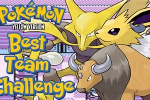 Guide: Dominate Pokmon Yellow with the Best Team! | Pokémon Guide & Updates – Latest News, Games, Cards, and Tips