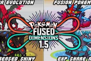 Explore Unique Pokemon Fusion Dimensions Creations! | Pokémon Guide & Updates – Latest News, Games, Cards, and Tips