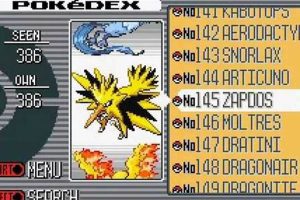 Complete Pokemon Ruby GBA Pokedex: A Trainer's Guide! | Pokémon Guide & Updates – Latest News, Games, Cards, and Tips