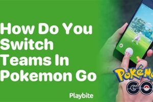 Guide: Pokemon GO Can You Switch Teams? (Updated) | Pokémon Guide & Updates – Latest News, Games, Cards, and Tips