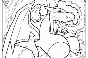 Free Pokemon Charizard Coloring Pages: Fun Prints! | Pokémon Guide & Updates – Latest News, Games, Cards, and Tips