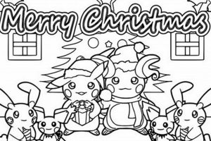 Free Christmas Coloring Pages Pokemon: Holiday Fun! | Pokémon Guide & Updates – Latest News, Games, Cards, and Tips
