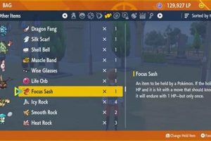 Maximize Focus Sash Pokemon: Strategy and Builds | Pokémon Guide & Updates – Latest News, Games, Cards, and Tips