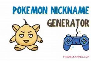 Best Pokemon Nickname Generator: Cool & Cute Names! | Pokémon Guide & Updates – Latest News, Games, Cards, and Tips