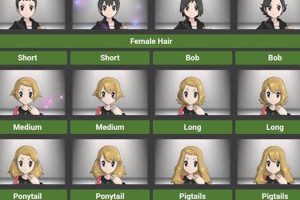 Style Guide: Pokemon X and Y Hair Customization Tips! | Pokémon Guide & Updates – Latest News, Games, Cards, and Tips