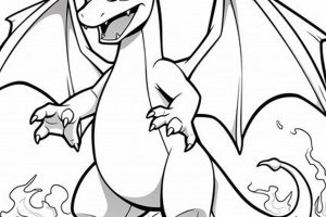 Free Charizard Pokemon Coloring Pages: Fun Designs! | Pokémon Guide & Updates – Latest News, Games, Cards, and Tips