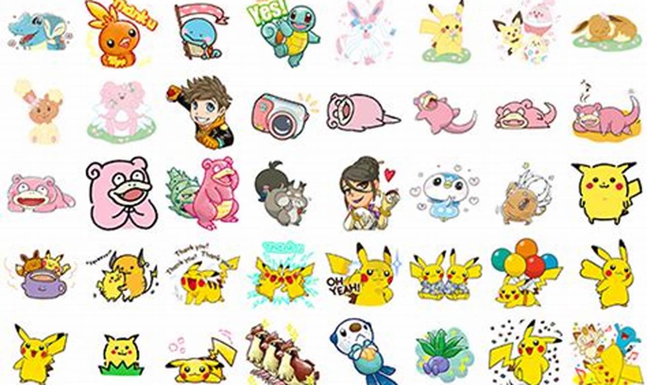 Guide to Pokemon GO Stickers: Catch 'Em All! | Pokémon Guide & Updates – Latest News, Games, Cards, and Tips