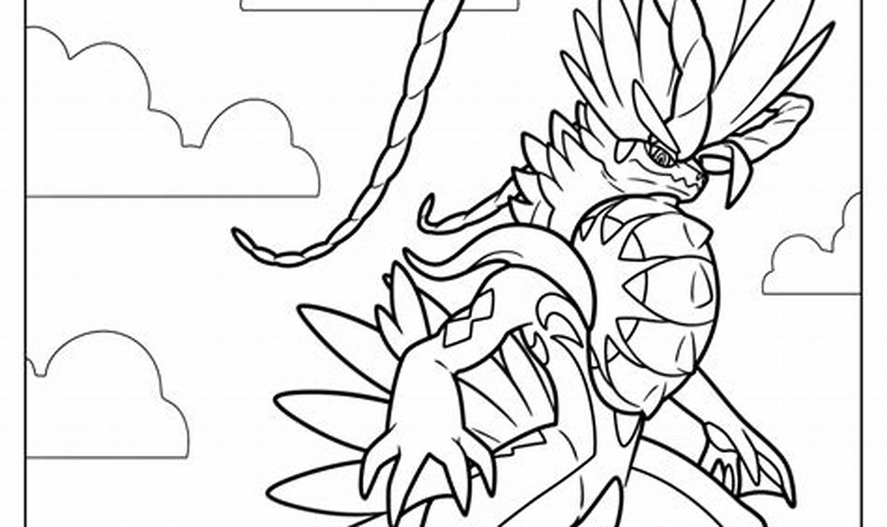 Free! Legendary Pokemon Coloring Pages for Kids & Adults | Pokémon Guide & Updates – Latest News, Games, Cards, and Tips