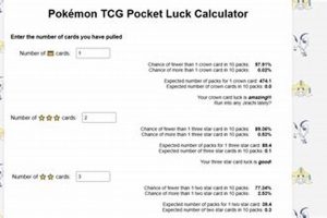 Boost Your Pulls: Pokemon TCG Pocket Luck Calculator Guide | Pokémon Guide & Updates – Latest News, Games, Cards, and Tips
