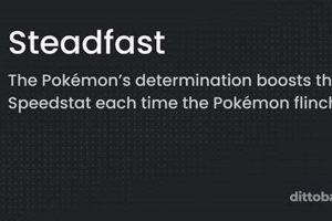 Guide: Pokemon Steadfast Ability - Best Users & More! | Pokémon Guide & Updates – Latest News, Games, Cards, and Tips