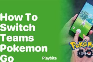 Pokmon Team Switch: Can You Change Teams in Pokmon GO? Pokémon Guide & Updates – Latest News, Games, Cards, and Tips Pokmon Team Switch: Can You Change Teams in Pokmon GO? | Pokémon Guide & Updates – Latest News, Games, Cards, and Tips