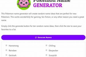 Best Pokemon Names Generator Tool: Create Unique Pokemon | Pokémon Guide & Updates – Latest News, Games, Cards, and Tips
