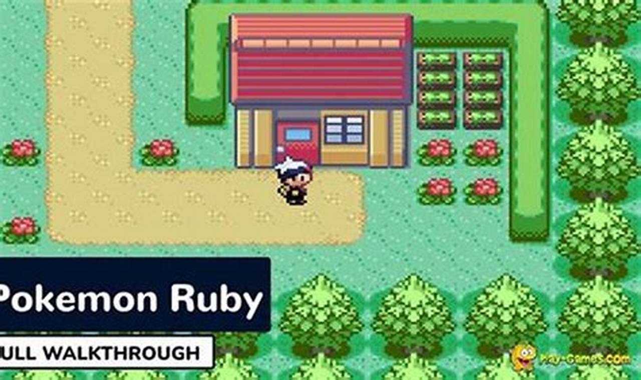 Complete Pokemon Ruby Walkthrough: Hoenn Region Guide Pokémon Guide & Updates – Latest News, Games, Cards, and Tips Complete Pokemon Ruby Walkthrough: Hoenn Region Guide | Pokémon Guide & Updates – Latest News, Games, Cards, and Tips