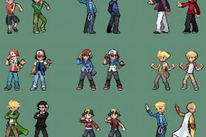 Crafting Sprite Pokemon Trainer Art: Pixel Perfect! | Pokémon Guide & Updates – Latest News, Games, Cards, and Tips