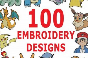Stitch Your Fandom: Pokemon Embroidery Designs and More | Pokémon Guide & Updates – Latest News, Games, Cards, and Tips