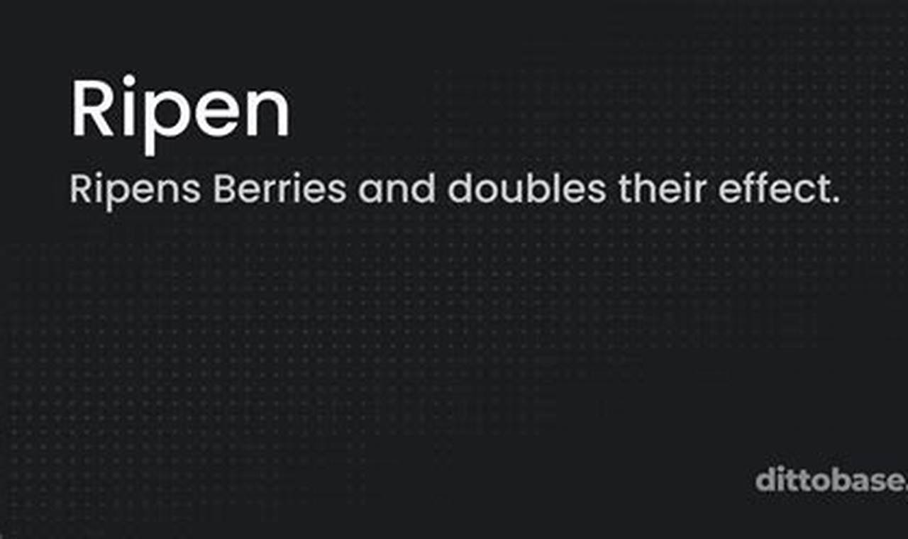 Guide to Ripen Pokmon: Evolution Secrets! Pokémon Guide & Updates – Latest News, Games, Cards, and Tips Guide to Ripen Pokmon: Evolution Secrets! | Pokémon Guide & Updates – Latest News, Games, Cards, and Tips