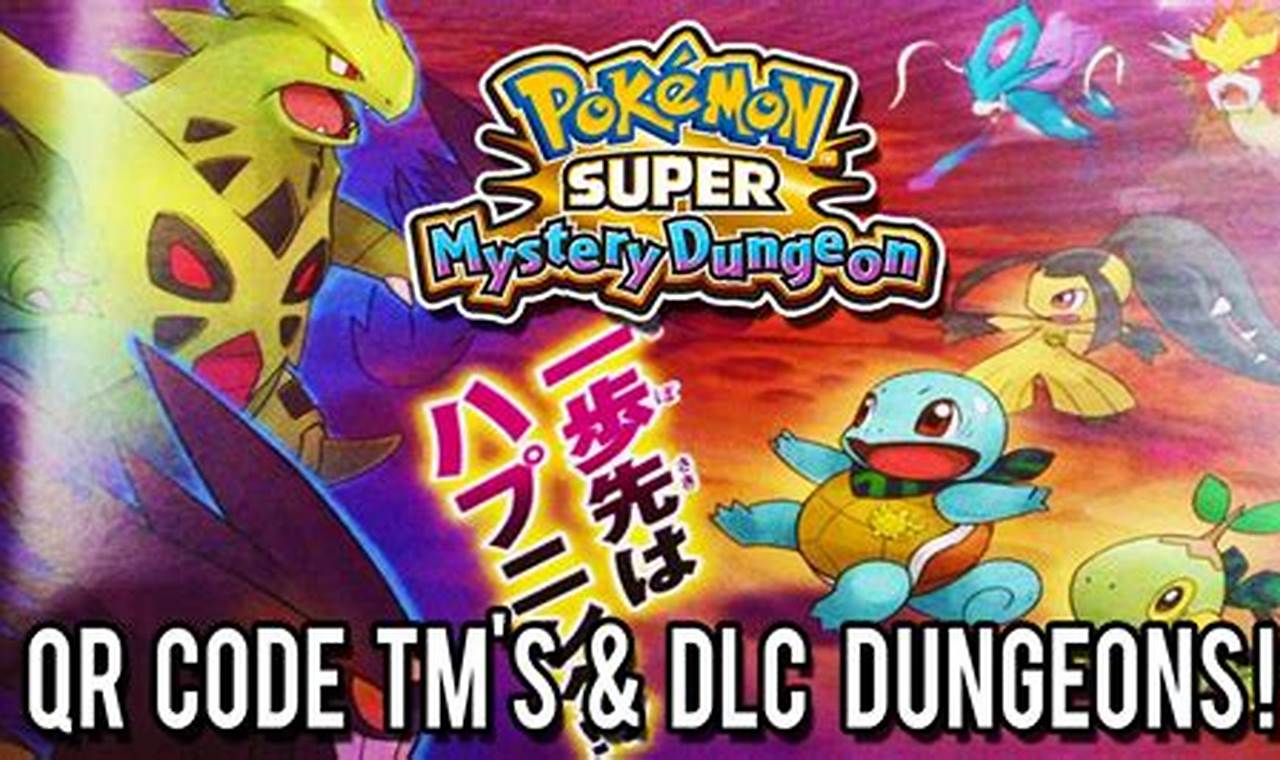 Pokmon Super Mystery Dungeon QR Codes: Guide &amp; Rewards | Pokémon Guide & Updates – Latest News, Games, Cards, and Tips