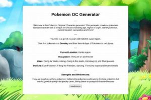 Unleash Your Inner Creator: Pokemon OC Generator Tool Today! Pokémon Guide & Updates – Latest News, Games, Cards, and Tips Unleash Your Inner Creator: Pokemon OC Generator Tool Today! | Pokémon Guide & Updates – Latest News, Games, Cards, and Tips
