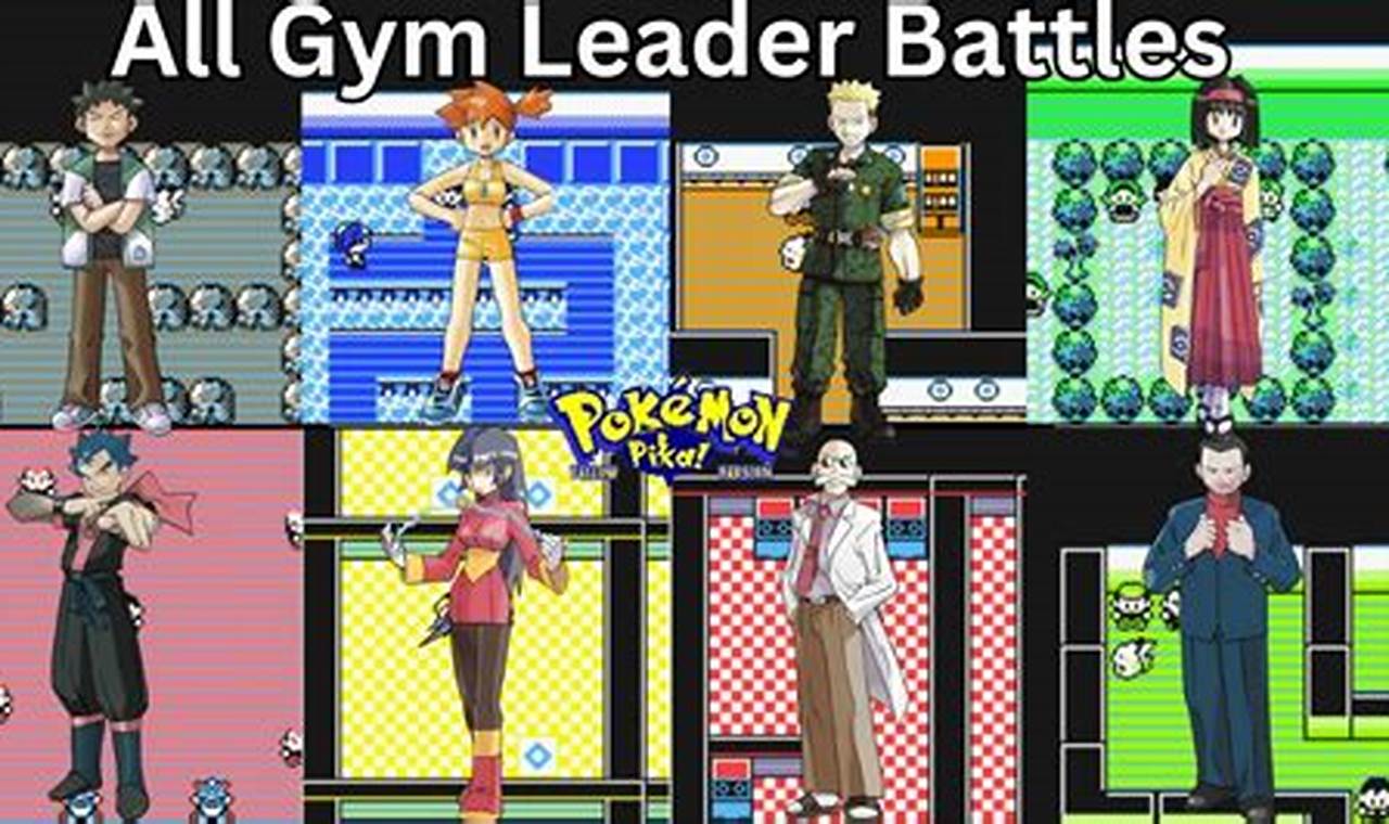 Pokmon Yellow Gym Leaders: A Trainer's Guide & Tips! | Pokémon Guide & Updates – Latest News, Games, Cards, and Tips