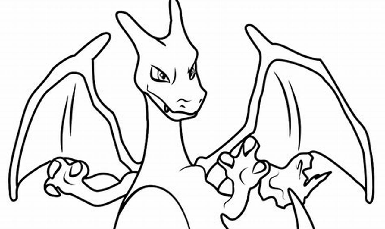 Free Pokemon Charizard Colouring Pages: Print & Color! | Pokémon Guide & Updates – Latest News, Games, Cards, and Tips