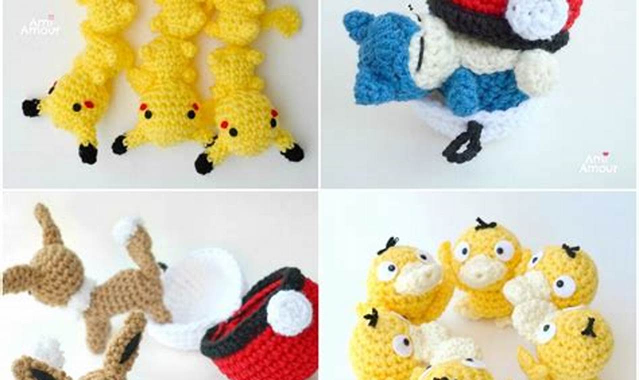 Amigurumi Magic: Free Crochet Pokemon Patterns Unleashed! | Pokémon Guide & Updates – Latest News, Games, Cards, and Tips