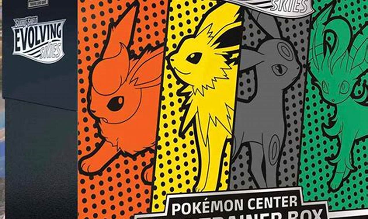 Buy Evolving Skies Pokemon Center ETB: Price & Rarity Guide | Pokémon Guide & Updates – Latest News, Games, Cards, and Tips