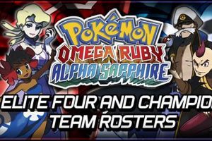 Pokémon Omega Ruby And Alpha Sapphire Elite Four | Pokémon Guide & Updates – Latest News, Games, Cards, and Tips